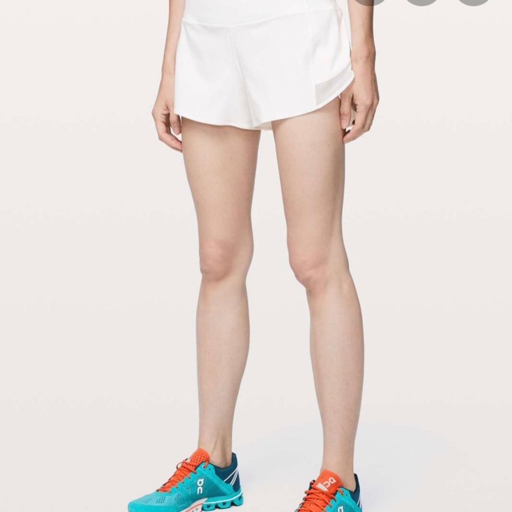 Mesh over miles lululemon shorts